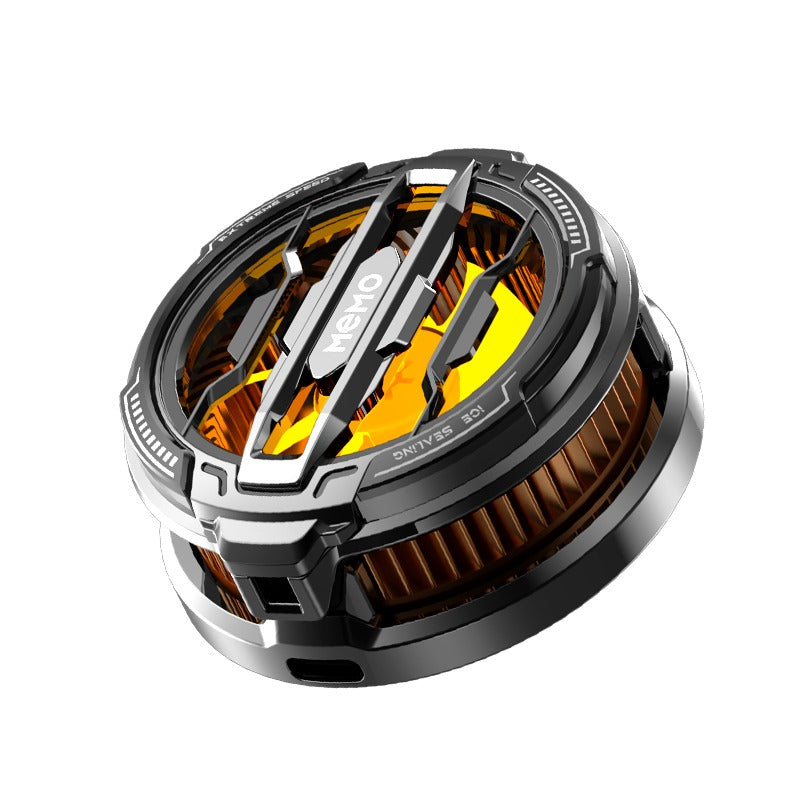 MEMO CX07 Magnetic Mobile Gaming Cooler | 15W Extreme Speed Semiconductor Phone Radiator (Dual Clip & Magnetic Mount)