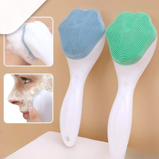 Premium 3-in-1 Silicone Bath & Skincare Set | Deep Cleansing Back Scrubber, Body Brush & Face Massager Bundle