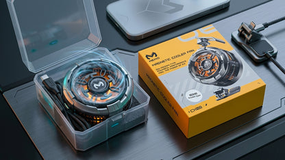 MEMO CX08 Magnetic Mobile Cooler Fan | 15W Advanced Semiconductor Phone Cooling Pad